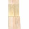 Ekena Millwork Portland Rough Sawn Timber Gable Bracket, Douglas Fir, 36"W x 15"H x 6"D x 6"F, 10/12 Pitch GBW036X15X0606POR00RDF - alternate 2